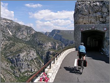 Tunnels de Fayet Gorges du Verdon Canyon du Verdon Verdonschlucht Provence